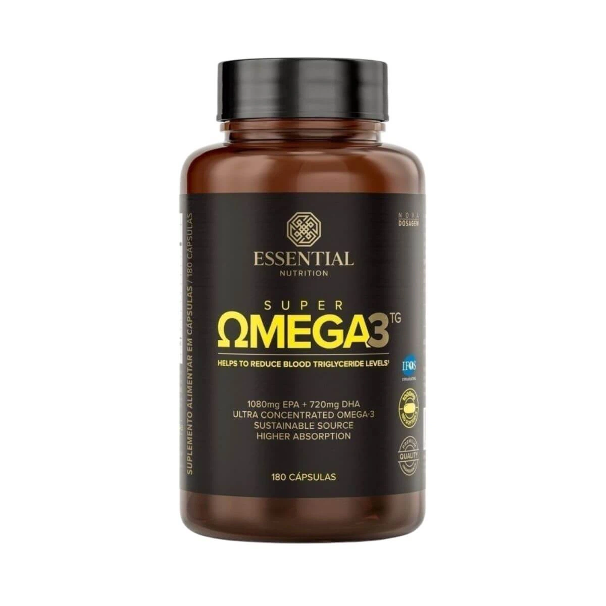SUPER ÔMEGA 3 ESSENTIAL 180 CÁPSULAS — Essential | Farmácia Resyla
