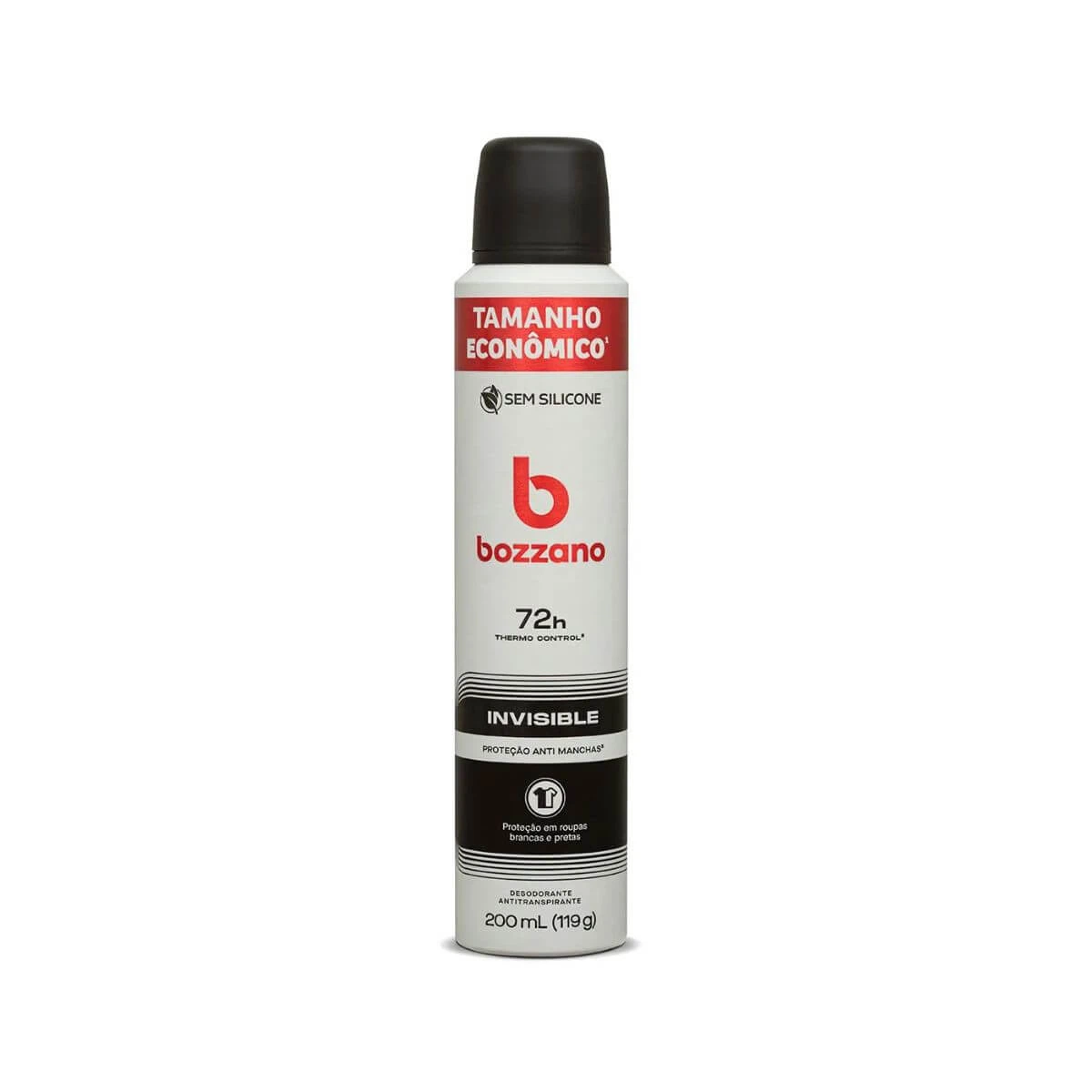 DESODORANTE AERO BOZZANO INVISIBLE 200ML — Bozzano | Farmácia Resyla