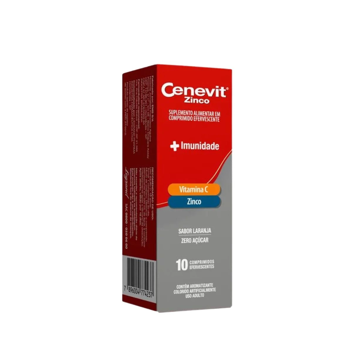 CENEVIT VITAMINA C + ZINCO 1G 10CP EFERVESCENTE - LEGRAND — Legrand | Farmácia Resyla