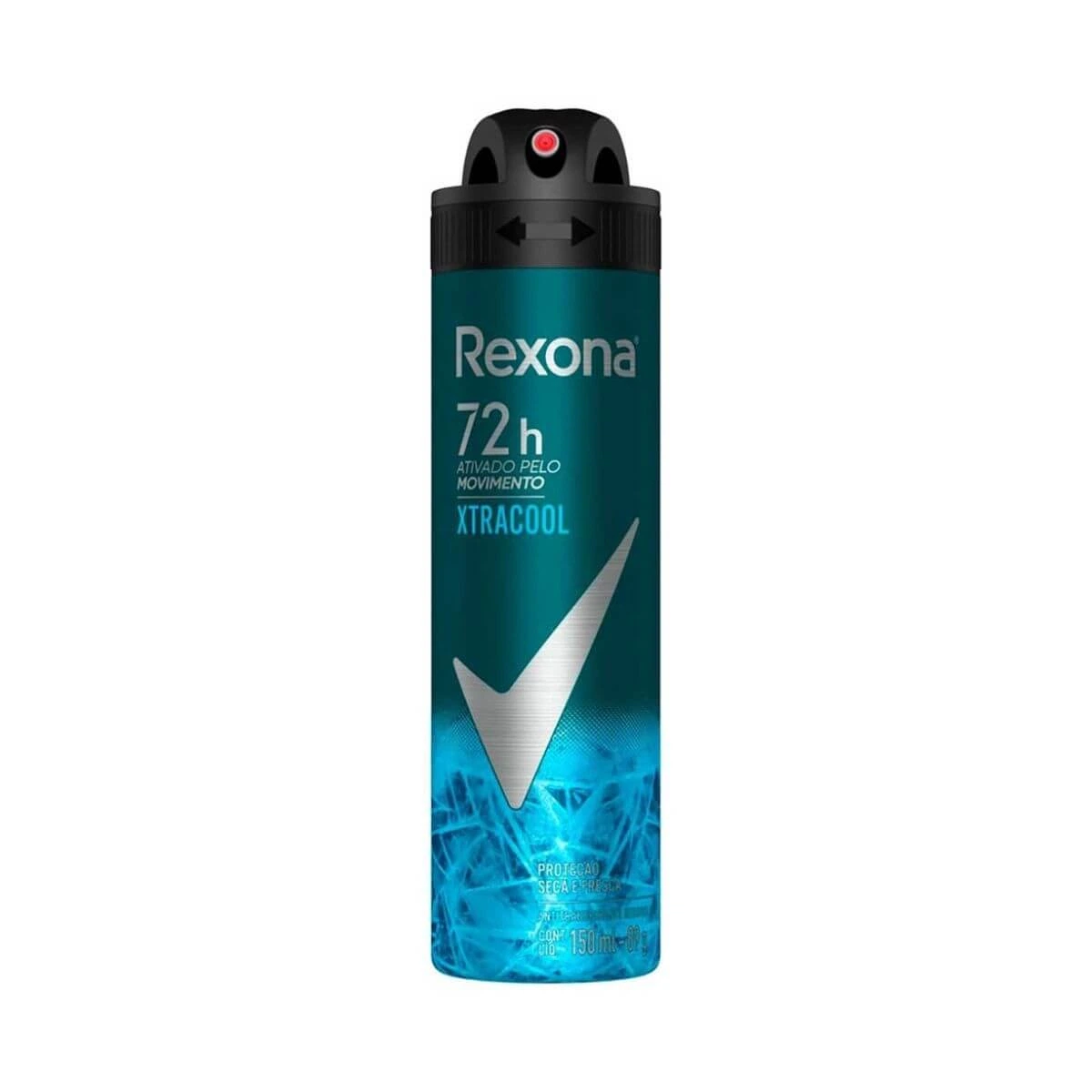 DESODORANTE ANTITRANSPIRANTE AEROSOL REXONA MEN XTRACOOL MASCULINO 150ML — Rexona | Farmácia Resyla