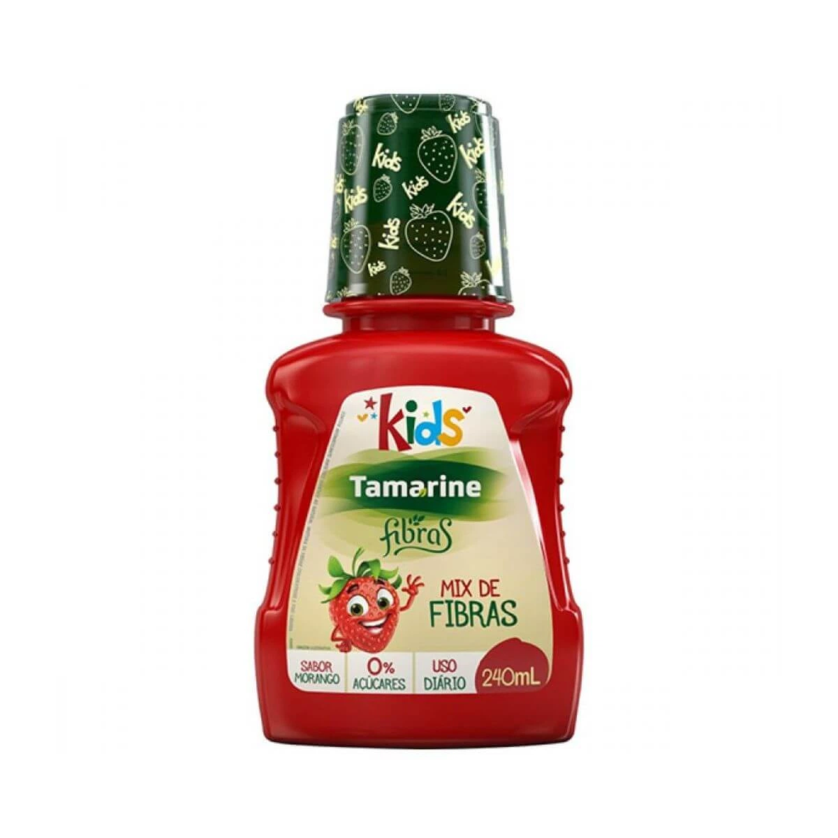 TAMARINE FIBRAS KIDS SABOR MORANGO 240ML - HYPERMARCAS — Hypermarcas | Farmácia Resyla