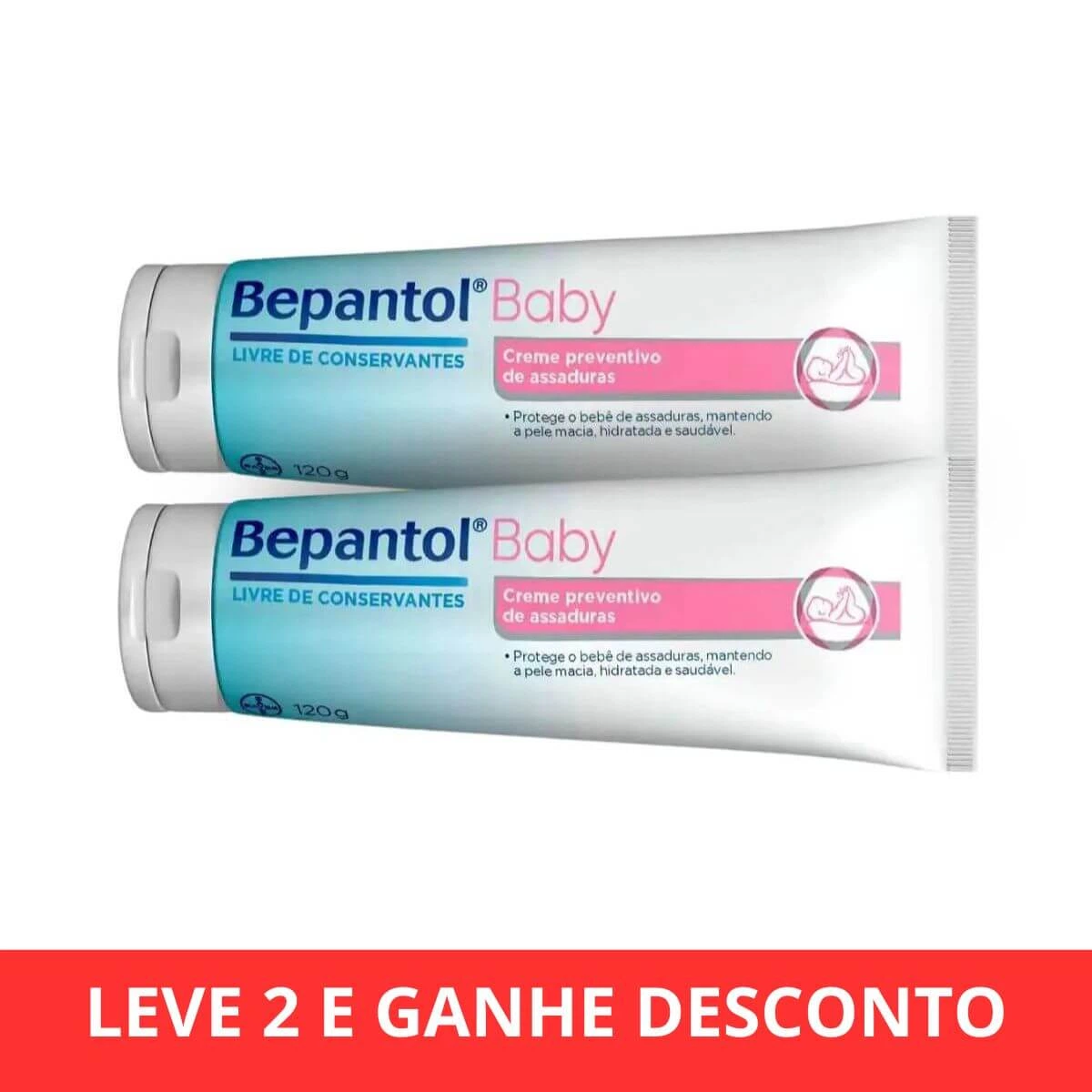 KIT 5% OFF COM 2 UNIDADES POMADAS BEPANTOL BABY 120G — | Farmácia Resyla