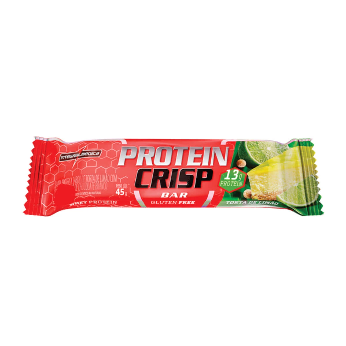BARRA DE PROTEÍNA CRISP BAR TORTA LIMÃO 45G — Integralmedica | Farmácia Resyla