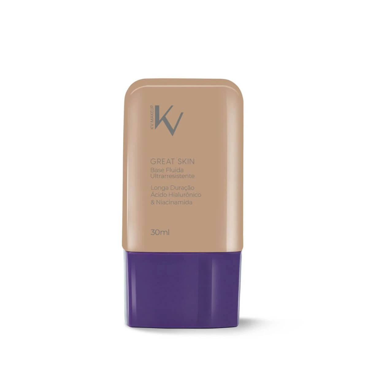 BASE FLUIDA KV MAKEUP GREAT SKIN COR 5.0 30ML — KV | Farmácia Resyla
