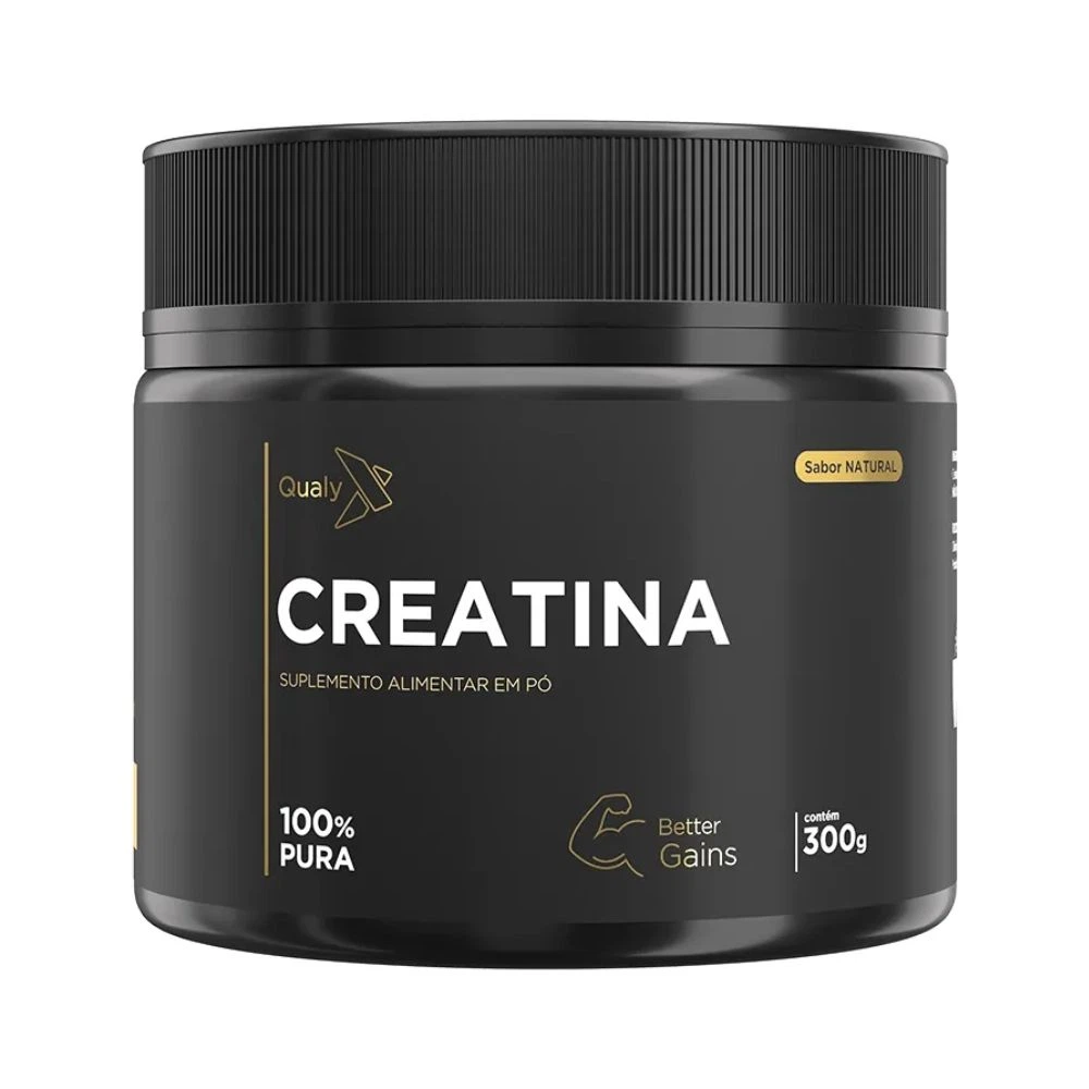 CREATINA MONOHIDRATADA 100% PURA 300G - QUALYNUTRI — Qualy Nutri | Farmácia Resyla