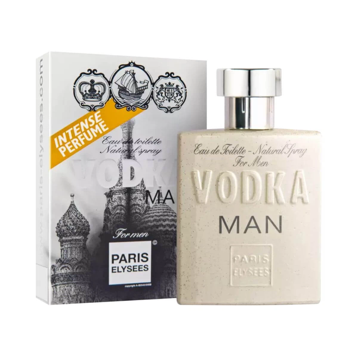 PERFUME VODKA MAN MASCULINO 100ML — Paris Elysees | Farmácia Resyla