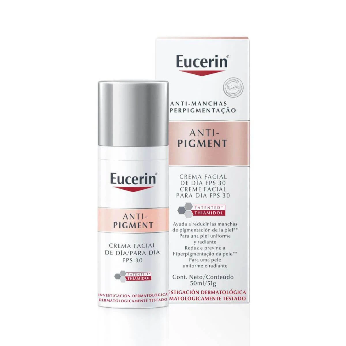 CREME FACIAL EUCERIN ANTI-PIGMENT DIA FPS30 50ML — Eucerin | Farmácia Resyla