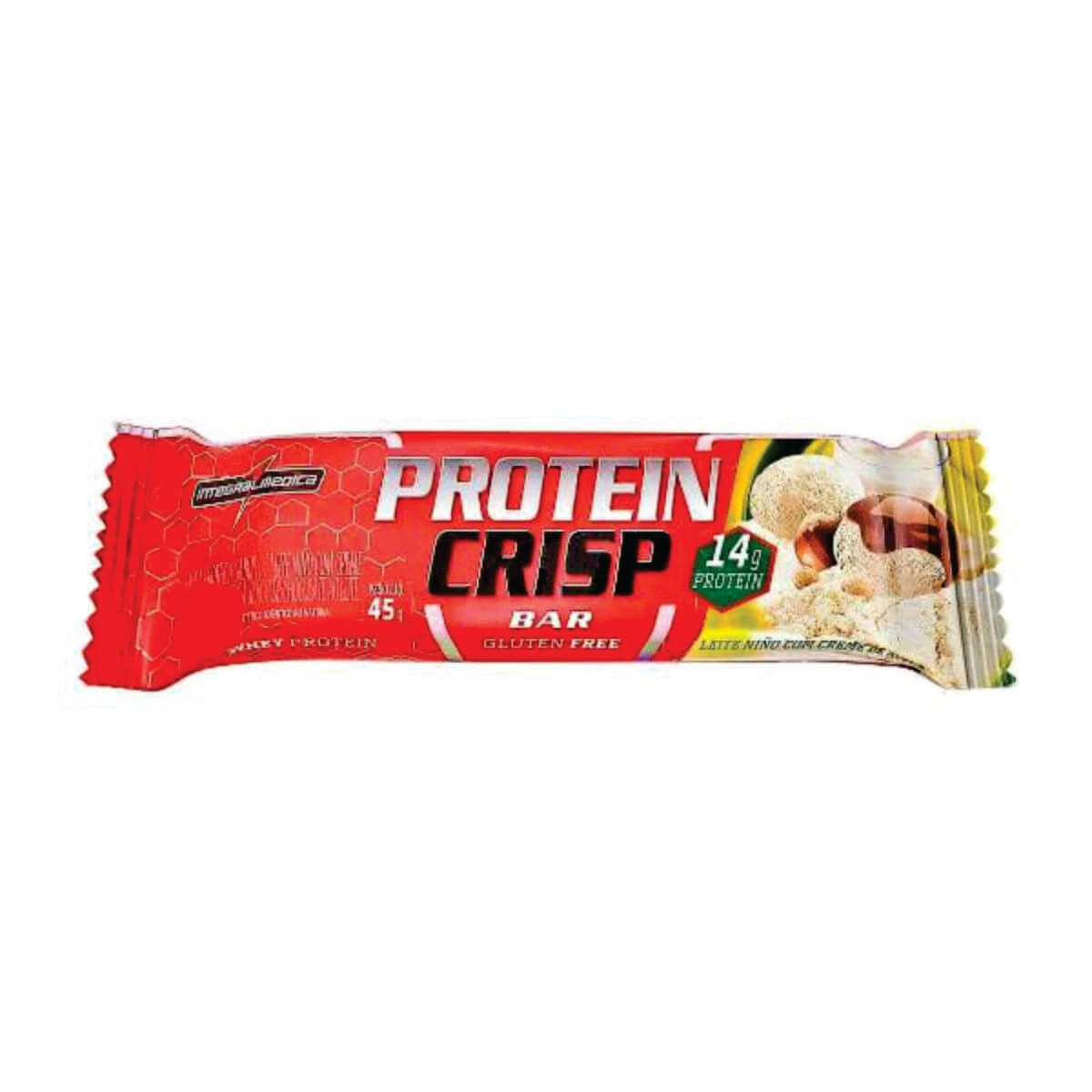 BARRA DE PROTEÍNA CRISP BAR LEITE NINHO 45G — Integralmedica | Farmácia Resyla