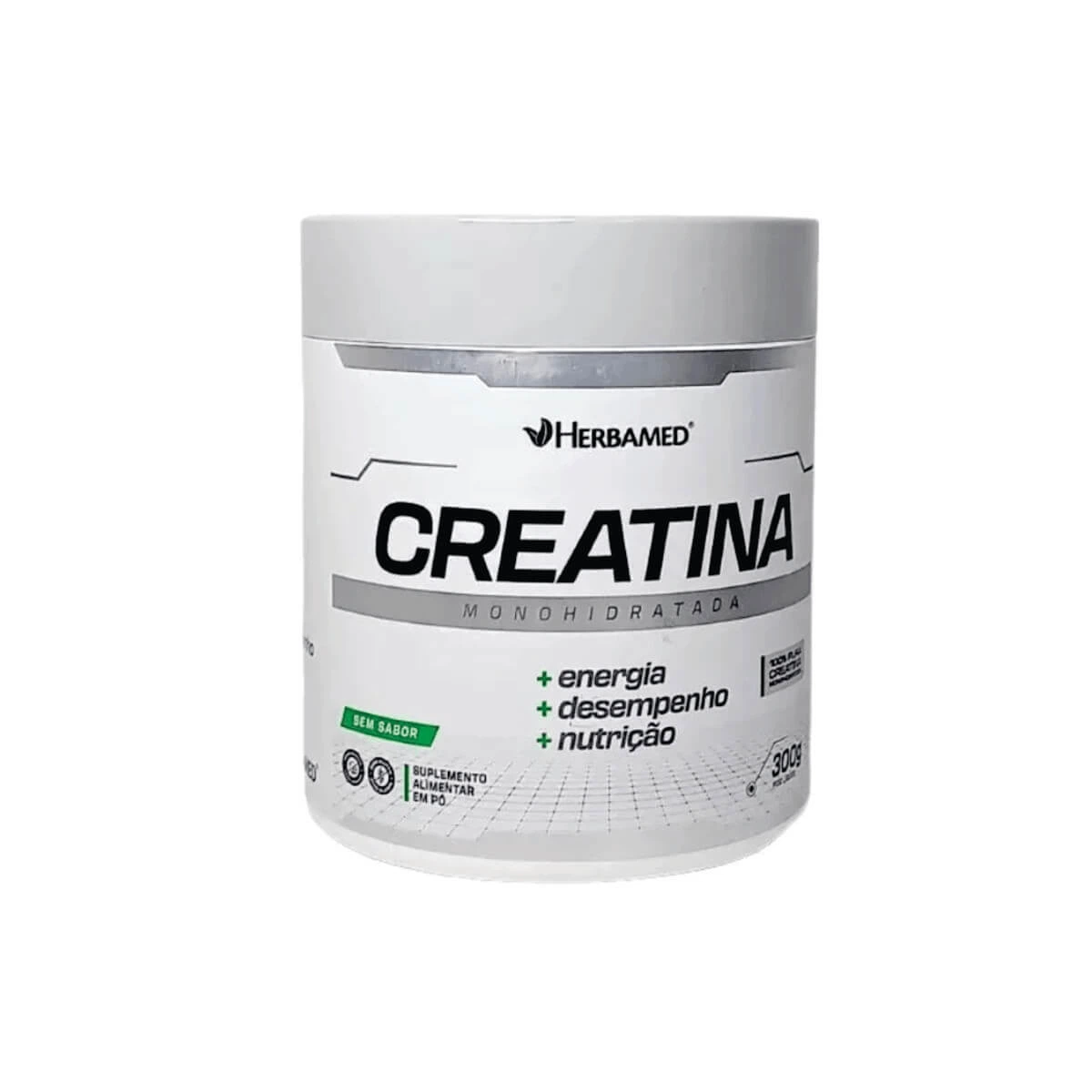 CREATINA MONOHIDRATADA HERBAMED 300G — Herbamed | Farmácia Resyla
