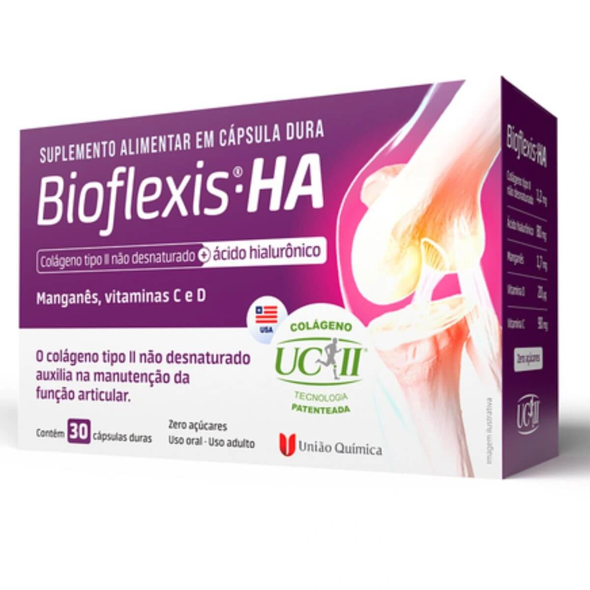 BIOFLEXIS HA 30CAPS - UNIÃO QUIMICA — União Química | Farmácia Resyla