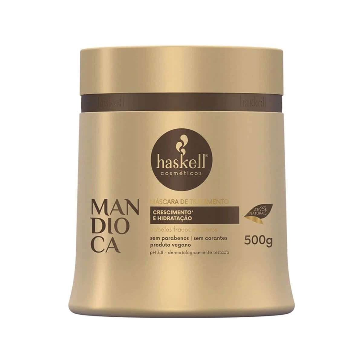 MÁSCARA HASKELL MANDIOCA 500G — Haskell | Farmácia Resyla