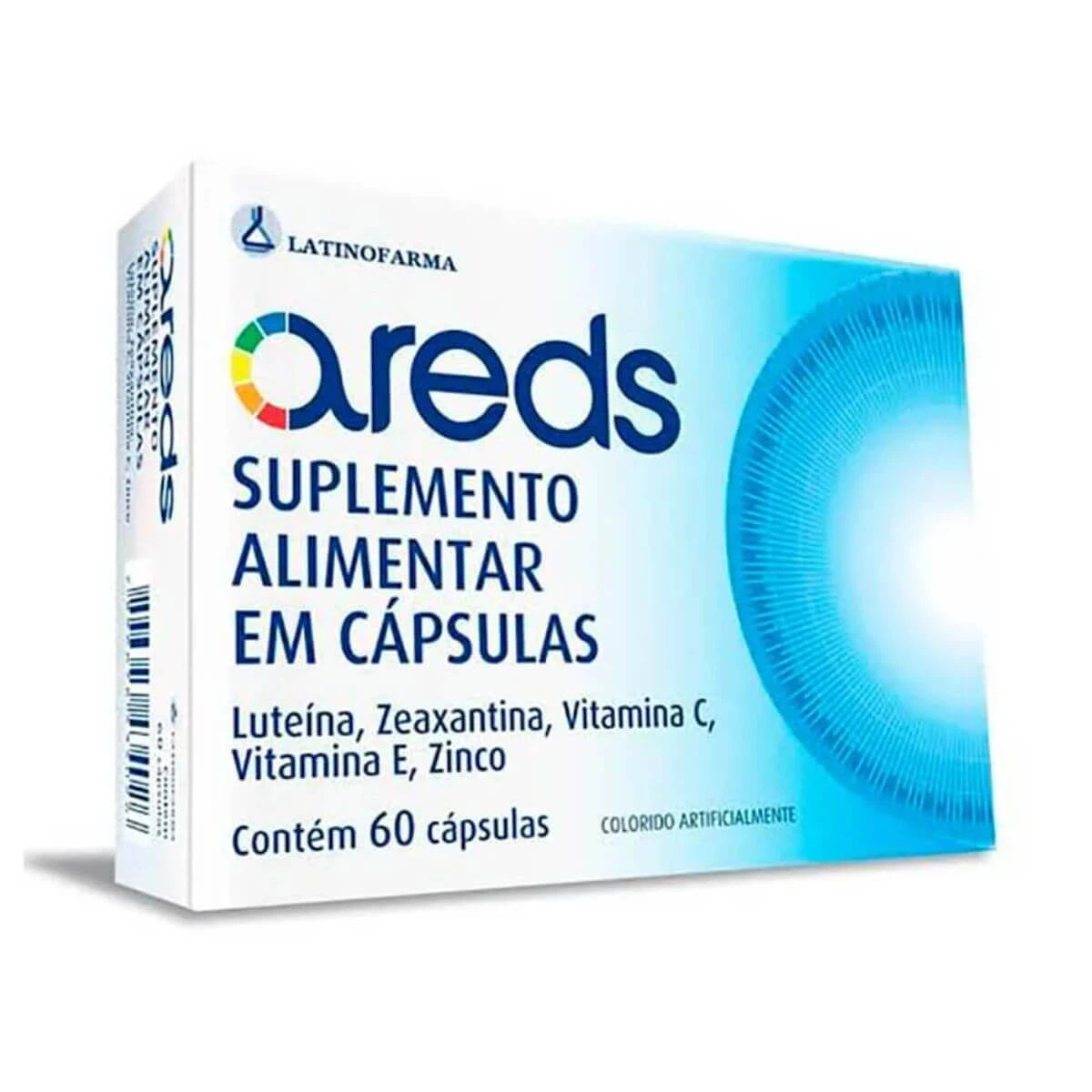 POLIVITAMÍNICO AREDS 60 CÁPSULAS - LATINOFARMA — Latinofarma | Farmácia Resyla