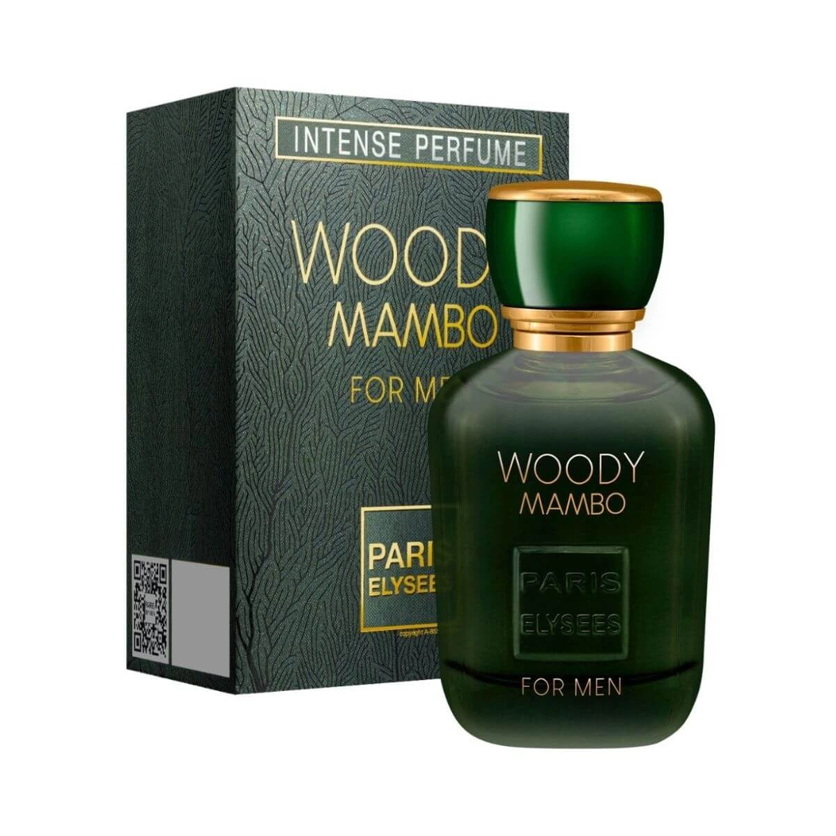 PERFUME WOODY MAMBO PARIS ELYSEES MASCULINO 100ML — Paris Elysees | Farmácia Resyla