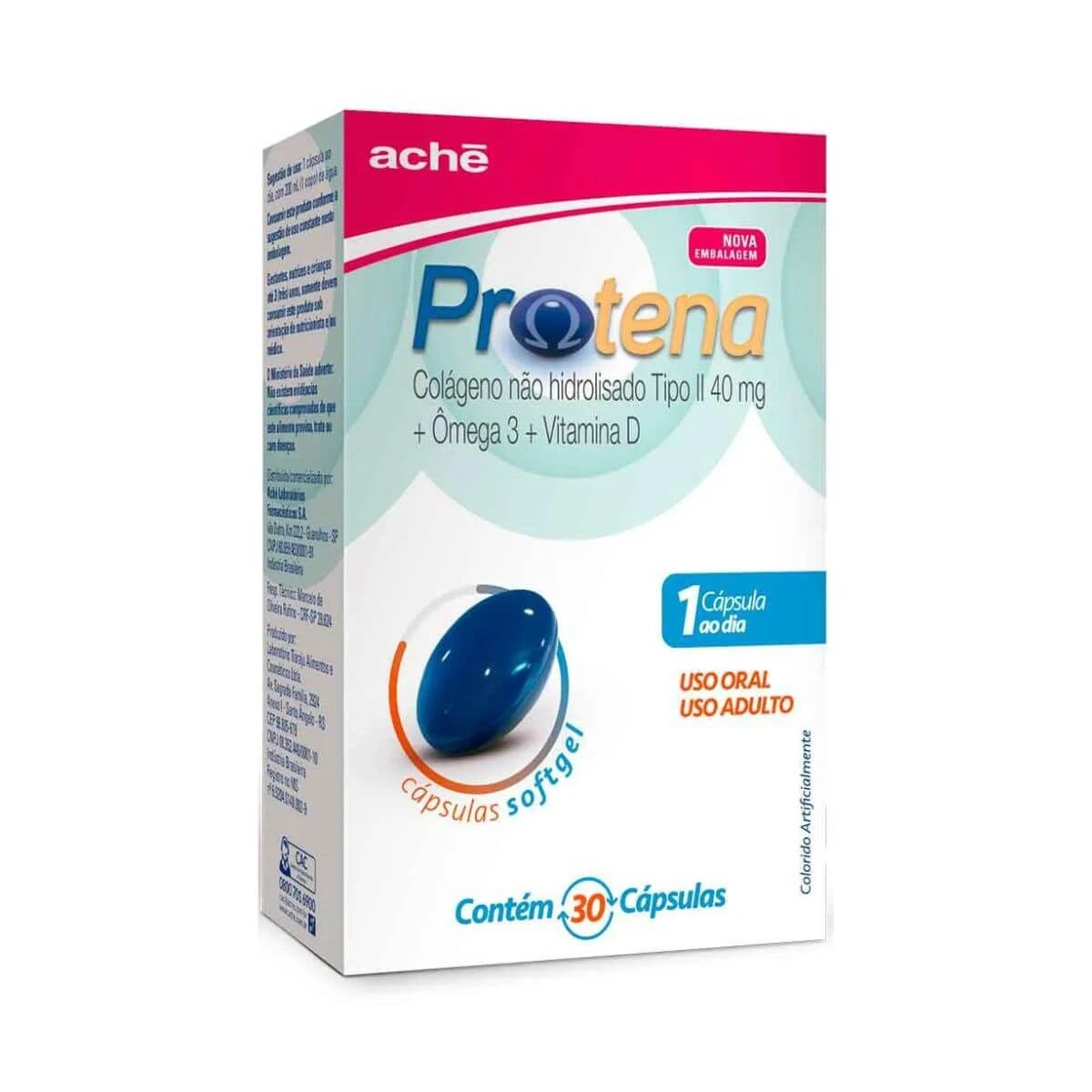 POLIVITAMÍNICO PROTENA 60 CÁPSULAS - ACHE — Ache | Farmácia Resyla
