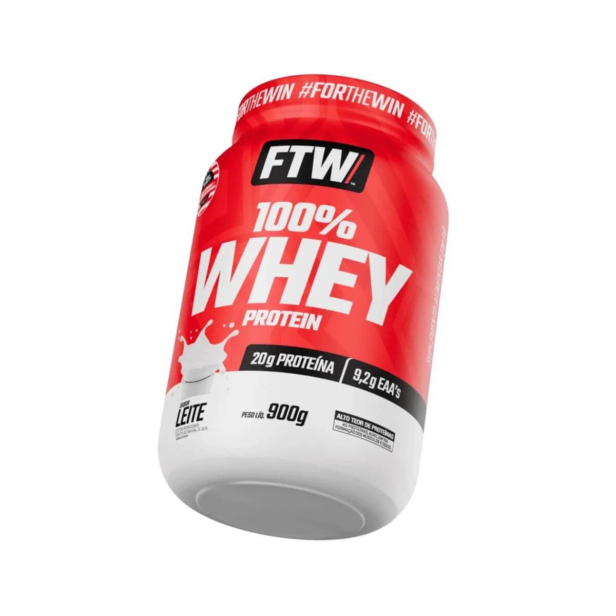 WHEY PROTEIN 100% FTW LEITE 900G — FTW | Farmácia Resyla