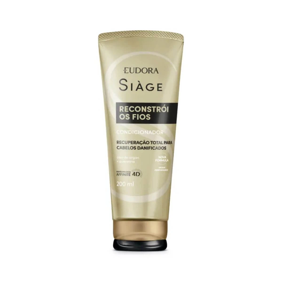 CONDICIONADOR EUDORA SIAGE RECONSTRÓI FIOS 200ML — Eudora Siàge | Farmácia Resyla