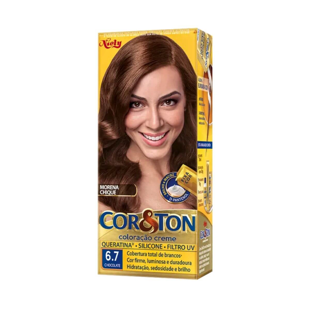TINTA COR & TON 6.7 CHOCOLATE — Cor & Ton | Farmácia Resyla