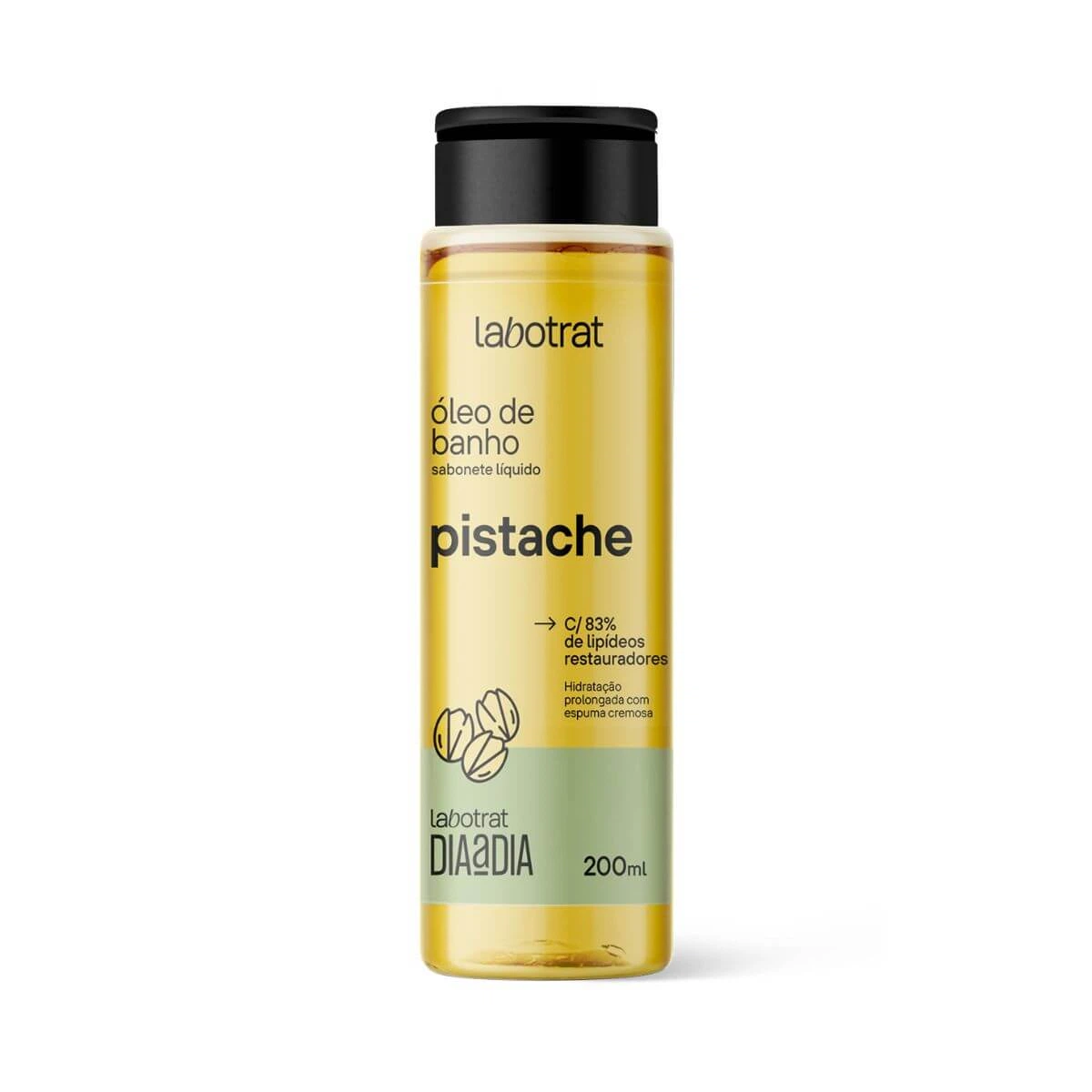 ÓLEO DE BANHO SABONETE LABOTRAT PISTACHE 200ML — Labotrat | Farmácia Resyla