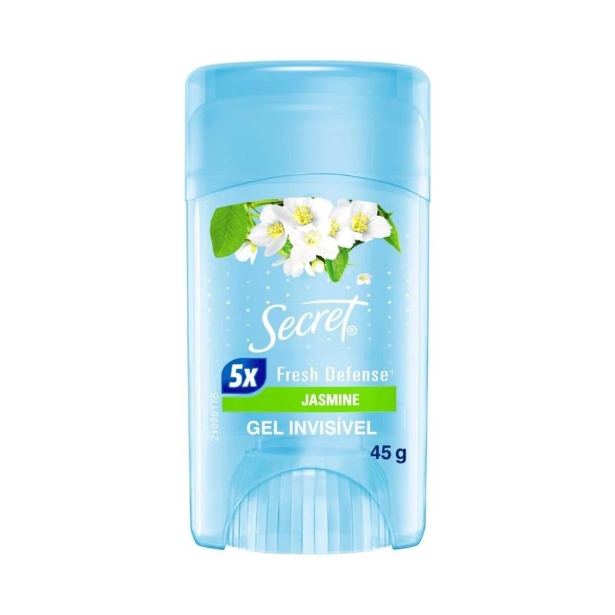 DESODORANTE SECRET GEL ANTITRANSPIRANTE JASMINE 45G — Secret | Farmácia Resyla