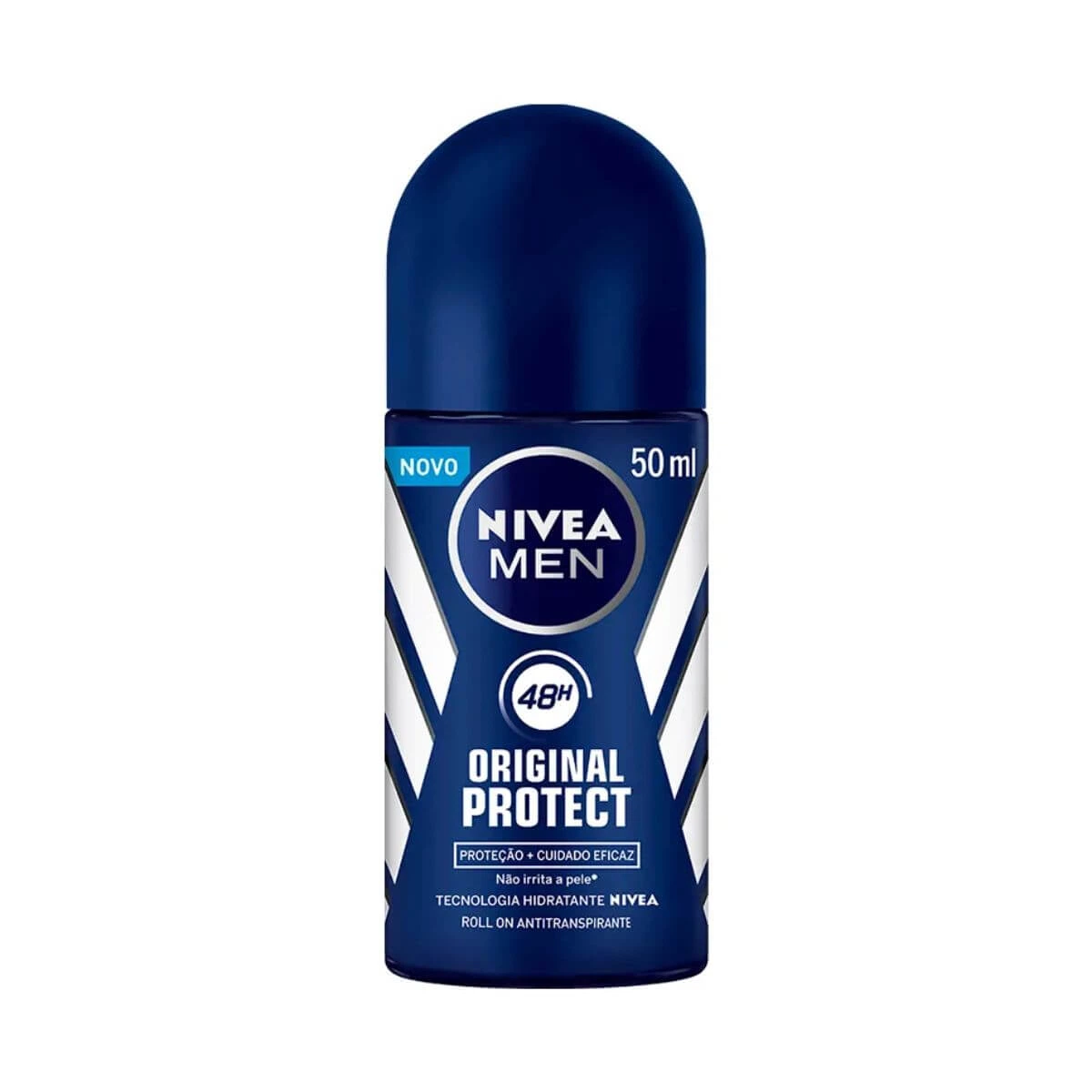 DESODORANTE ANTITRANSPIRANTE ROLLON NIVEA MEN ORIGINAL PROTECT MASCULINO 50ML — Nivea | Farmácia Resyla