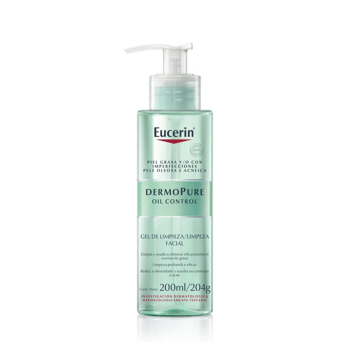 GEL DE LIMPEZA FACIAL EUCERIN DERMOPURE OIL CONTROL 200ML — Eucerin | Farmácia Resyla