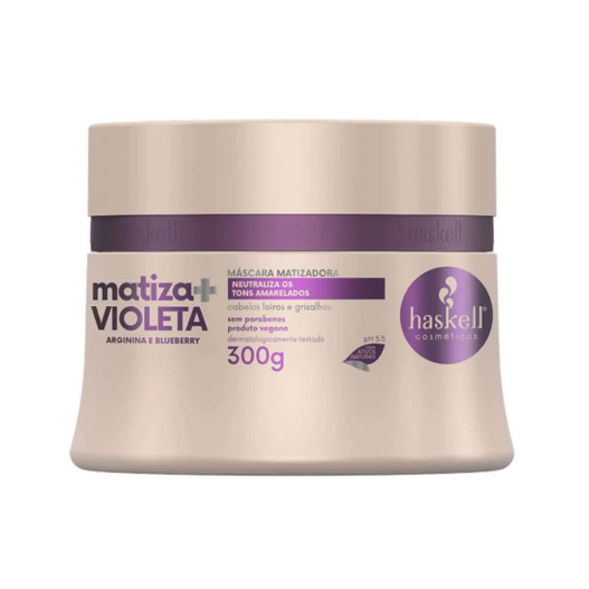 MÁSCARA HASKELL MATIZA+ VIOLETA 300G — Haskell | Farmácia Resyla