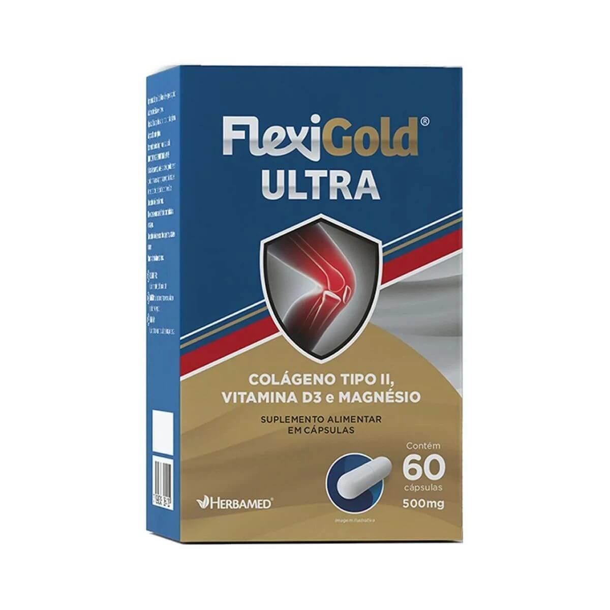 FLEXIGOLD ULTRA 40MG 60 CÁPSULAS - HERBAMED — Herbamed | Farmácia Resyla