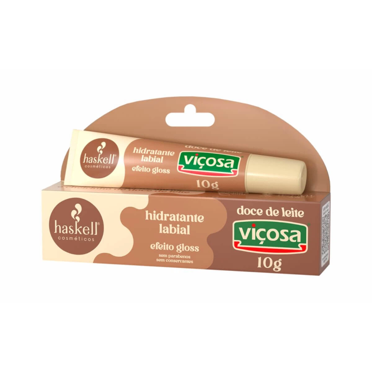 HIDRATANTE LABIAL HASKELL DOCE DE LEITE VIÇOSA 10G — Haskell | Farmácia Resyla