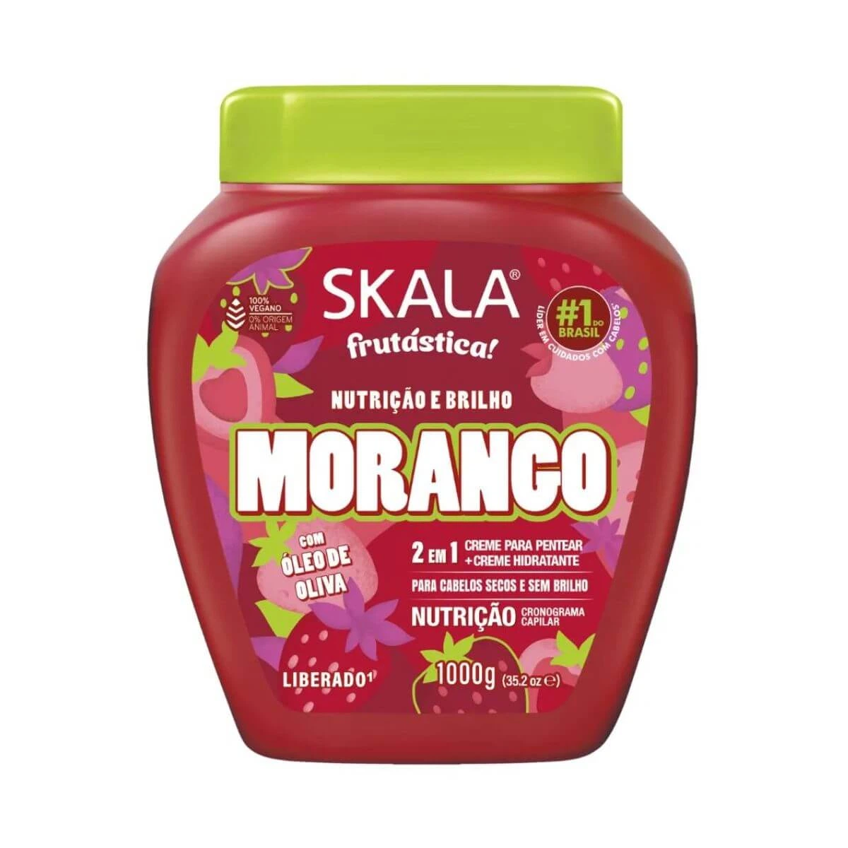 CREME SKALA FRUTÁSTICA 2 EM 1 MORANGO 1KG — Skala | Farmácia Resyla