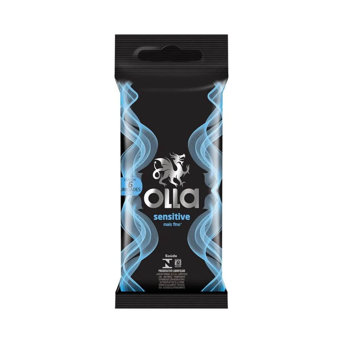 PRESERVATIVO OLLA SENSITIVE 6UN — Olla | Farmácia Resyla
