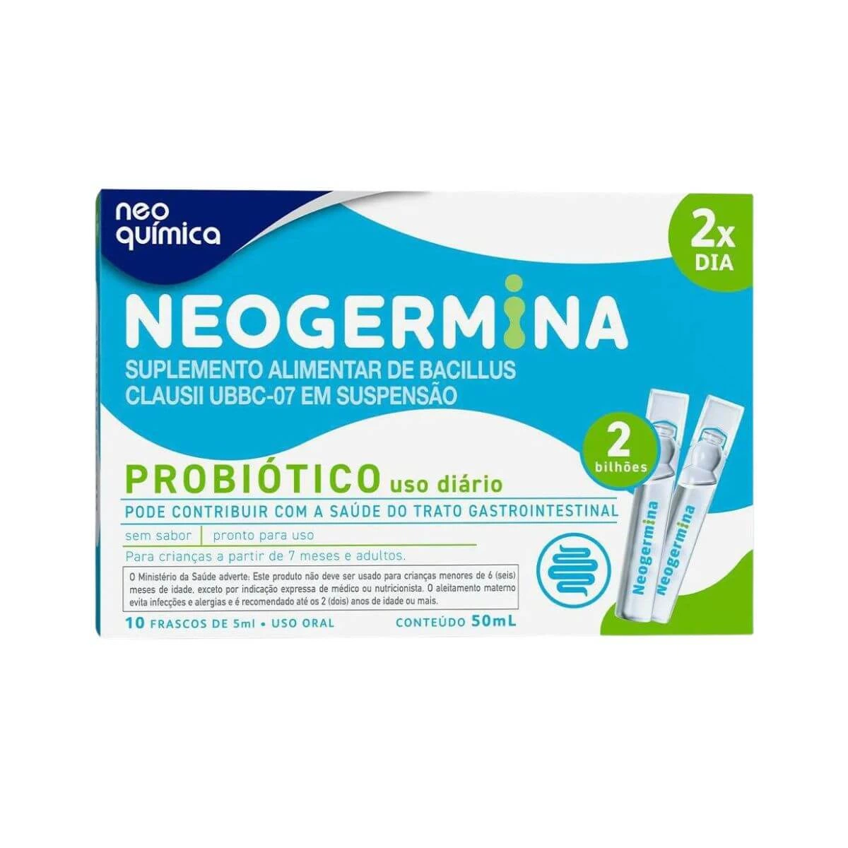 NEOGERMINA 10FLAC 5ML - NEO QUIMICA — Neo Química | Farmácia Resyla