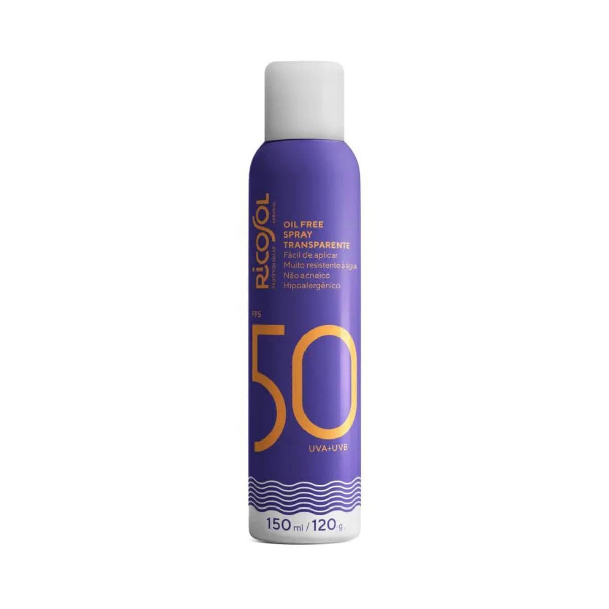PROTETOR SOLAR CORPORAL AEROSOL RICOSOL FPS50 150ML — Ricosol | Farmácia Resyla