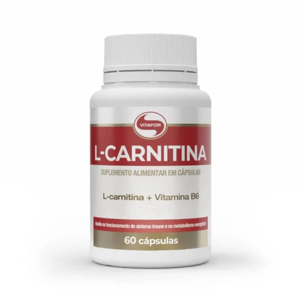 L-CARNITINA 60CPS - VITAFOR — Vitafor | Farmácia Resyla