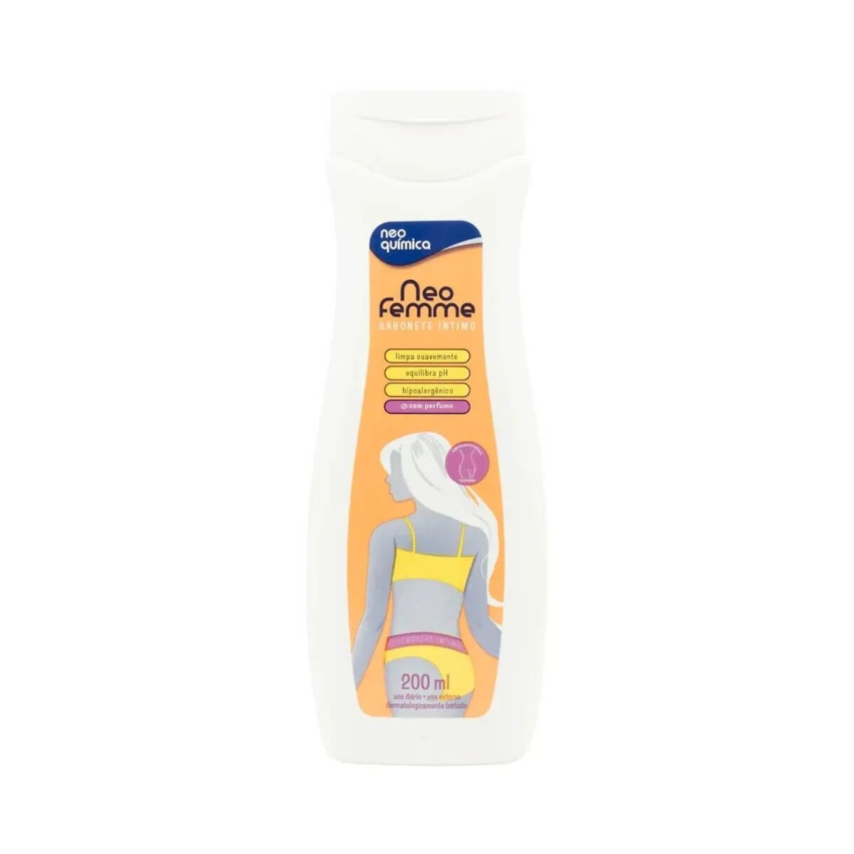 SABONETE ÍNTIMO LÍQUIDO NEOFEMME NEUTRO 200ML — | Farmácia Resyla