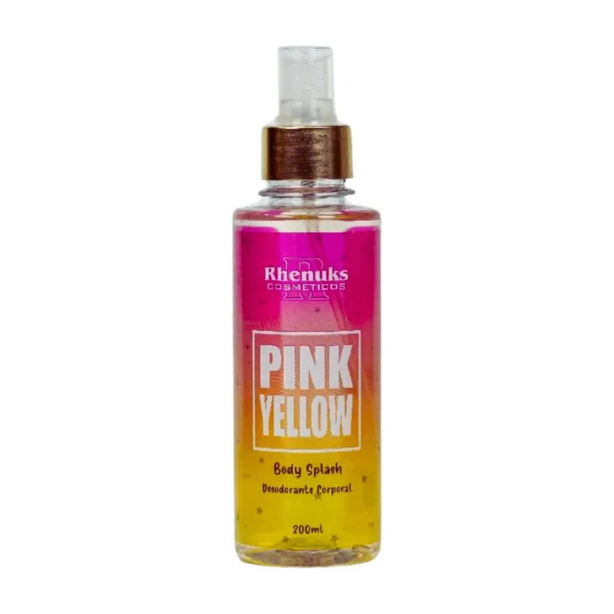BODY SPLASH RHENUKS PINK YELLOW 200ML — Rhenuks | Farmácia Resyla