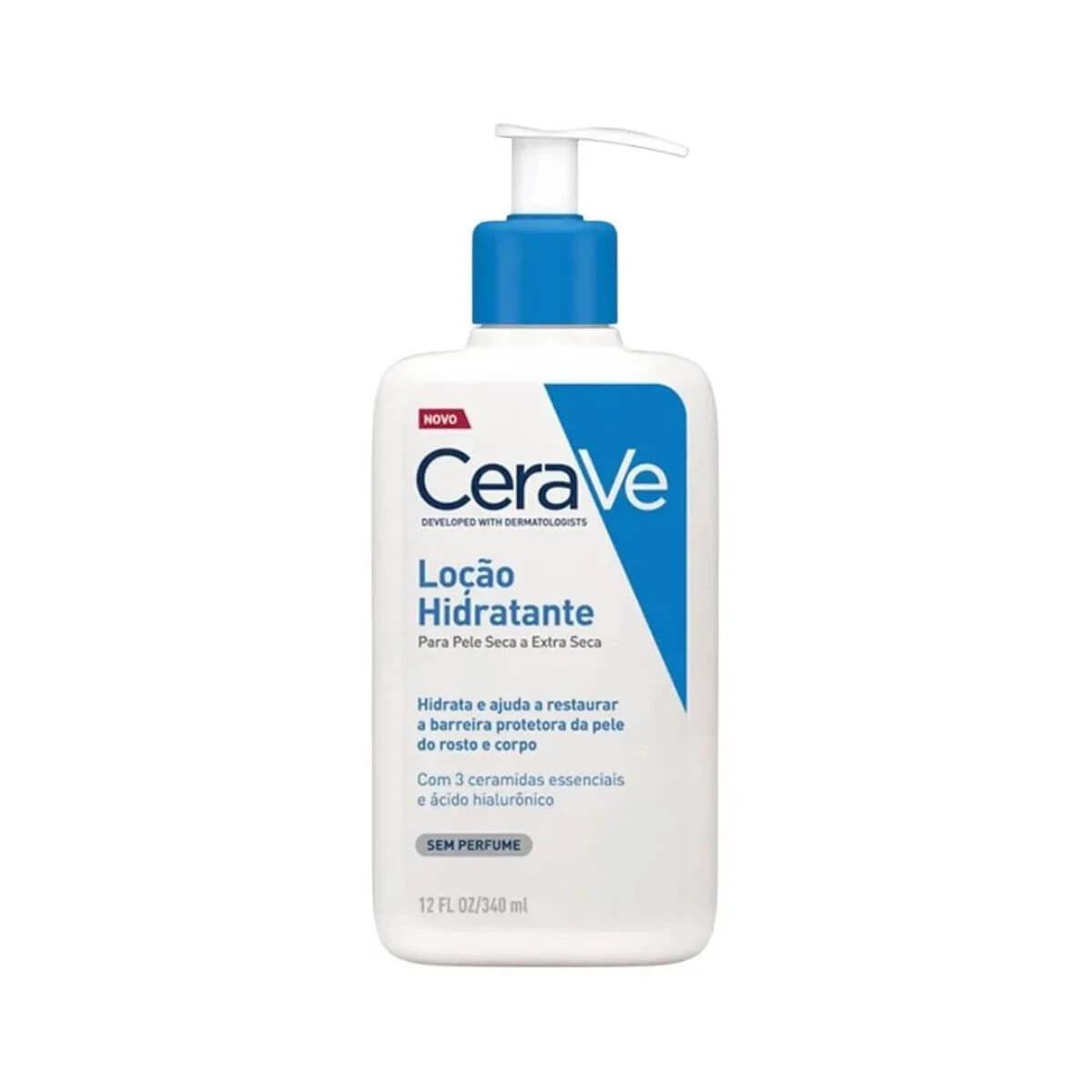 LOÇÃO HIDRATANTE CERAVE SEM PERFUME 340ML — Cerave | Farmácia Resyla