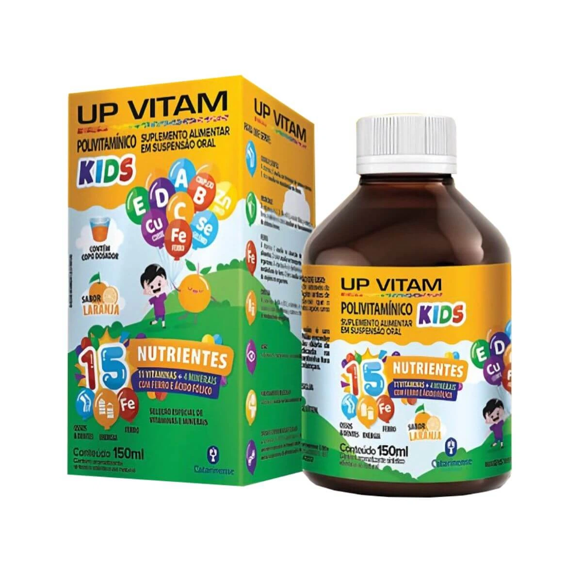 UP VITAM POLIVITAMÍNICO KIDS 150ML - CATARINENSE — Catarinense | Farmácia Resyla