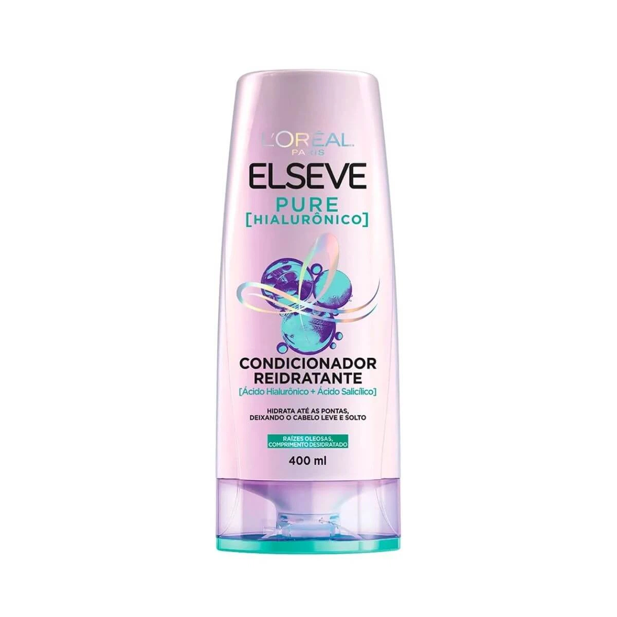 CONDICIONADOR ELSEVE PURE HIALURÔNICO 400ML — Elseve | Farmácia Resyla