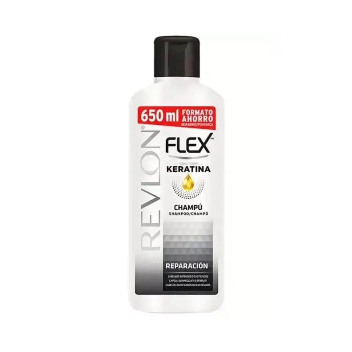 SHAMPOO REVLON FLEX REPARAÇÃO 650ML — Revlon | Farmácia Resyla