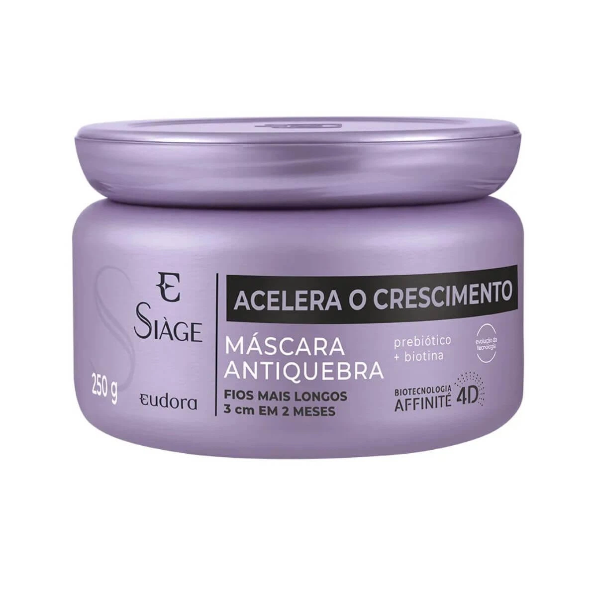 MÁSCARA EUDORA SIAGE ACELERA CRESCIMENTO 250G — Eudora Siàge | Farmácia Resyla