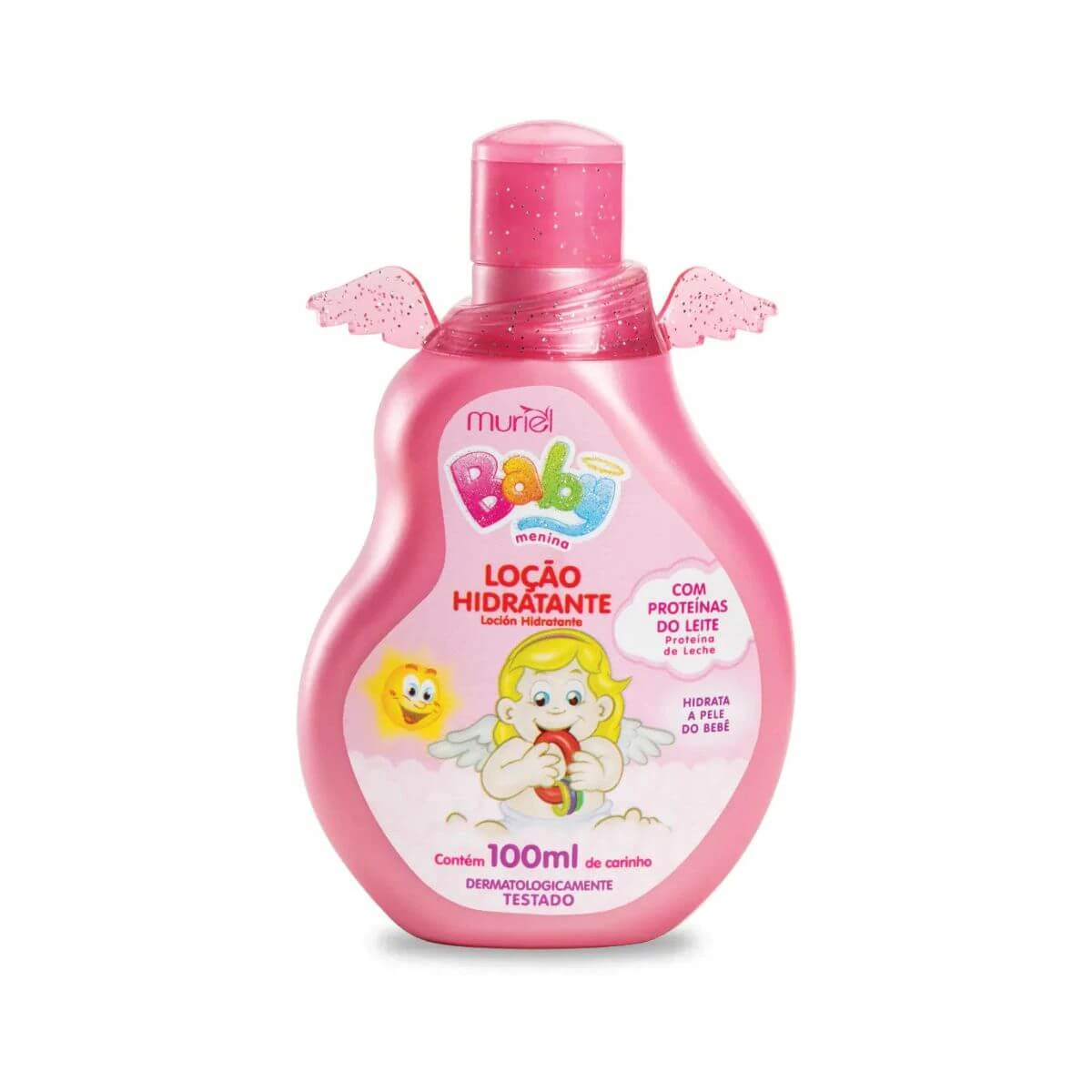 LOCAO HIDRATANTE MURIEL BABY MENINA 100ML — Muriel | Farmácia Resyla