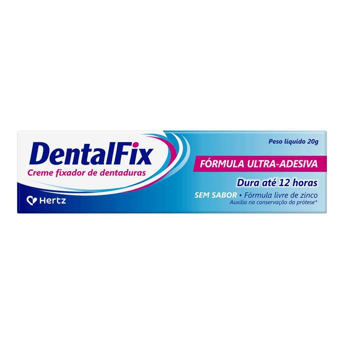 CREME FIXADOR DENTALFIX SEM SABOR 20G — Kley Hertz | Farmácia Resyla