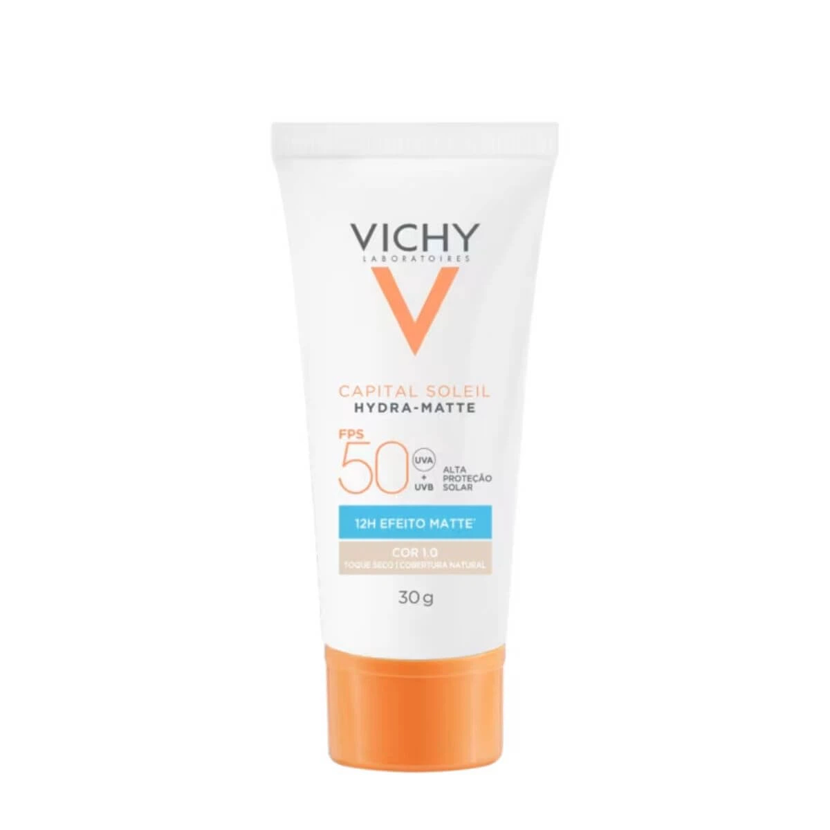 PROTETOR SOLAR VICHY HYDRA MATTE 1.0 FPS50 30G — Vichy | Farmácia Resyla