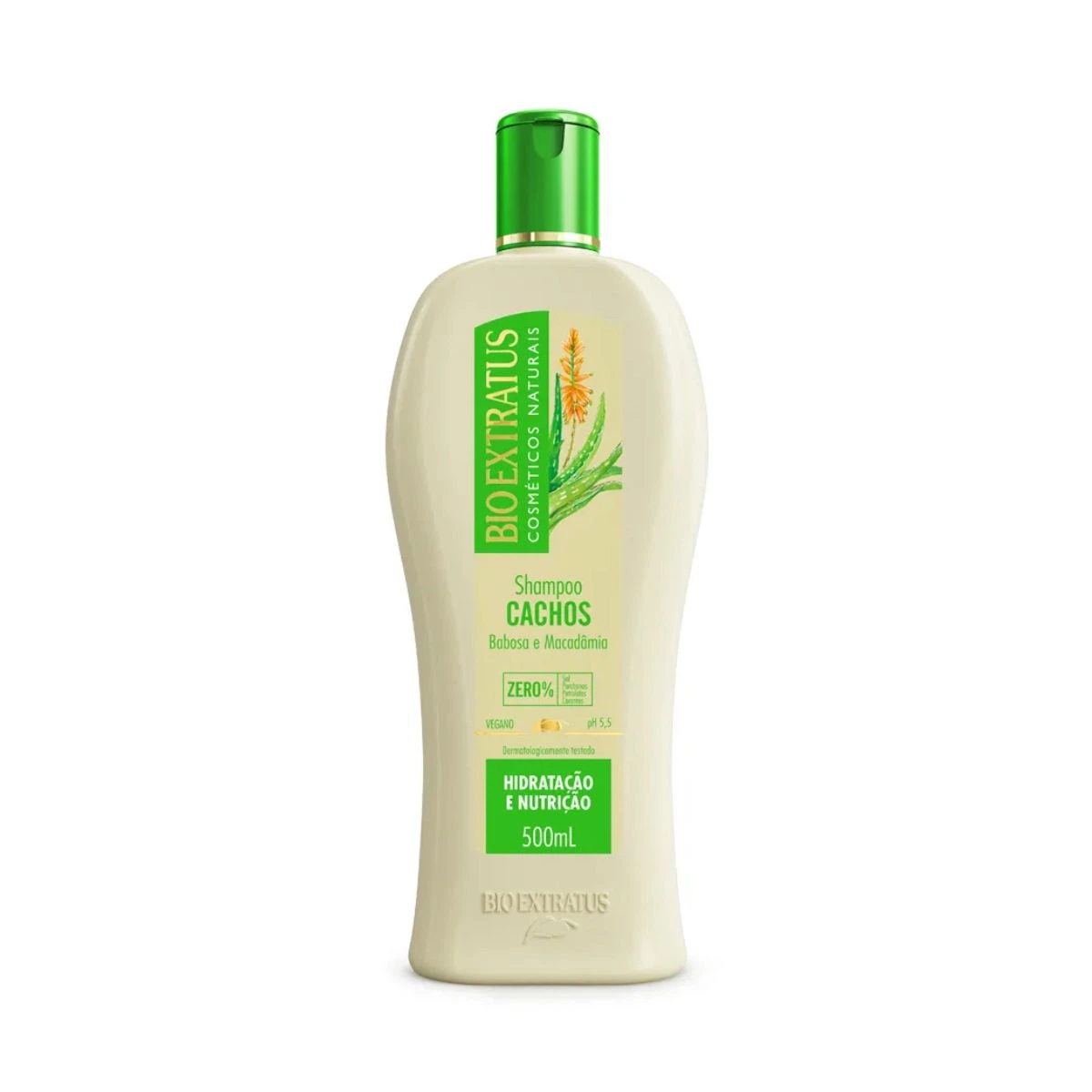 SHAMPOO CACHOS BABOSA E MACADÂMIA 500ML - BIO EXTRATUS — Bio Extratus | Farmácia Resyla