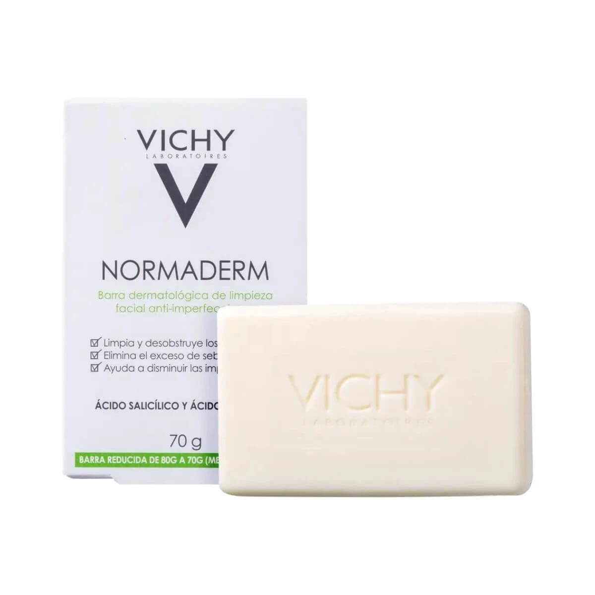 SABONETE VICHY NORMADERM 70G — Vichy | Farmácia Resyla