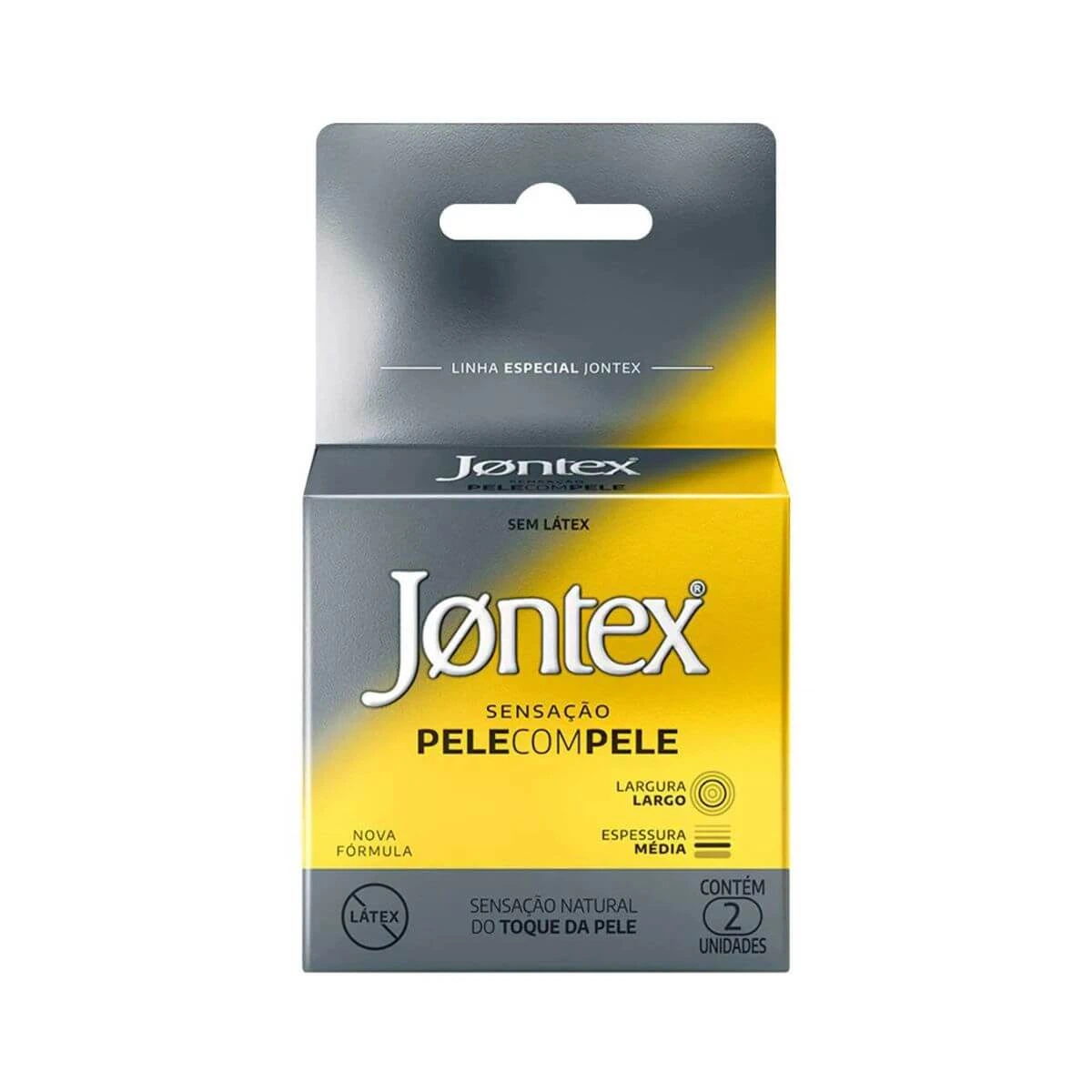 PRESERVATIVO JONTEX PELE COM PELE 2UN — Jontex | Farmácia Resyla