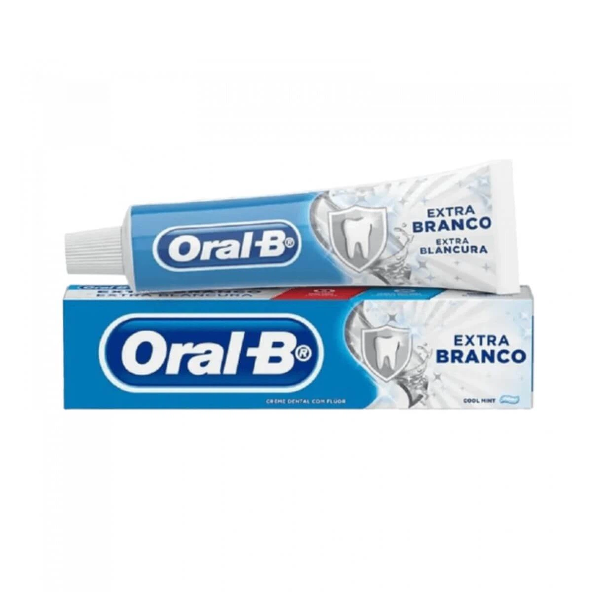 PASTA DE DENTE ORAL-B EXTRA BRANCO 70G — Oral-B | Farmácia Resyla
