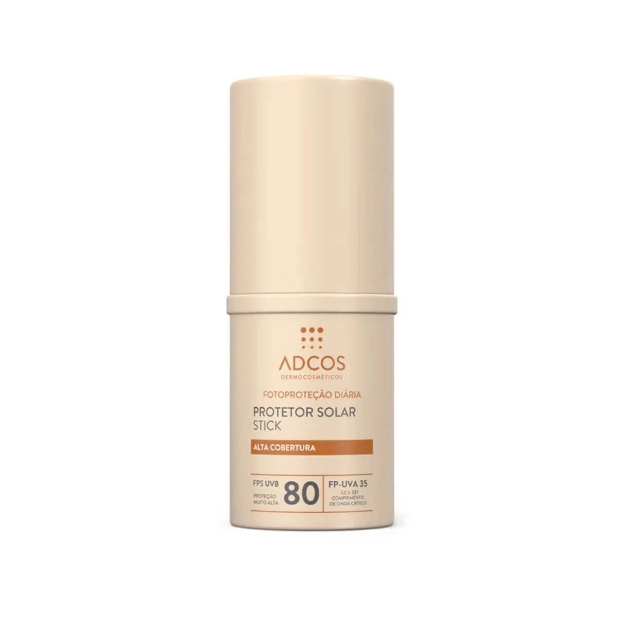 PROTETOR SOLAR ADCOS FPS80 PEACH 17G — ADCOS | Farmácia Resyla