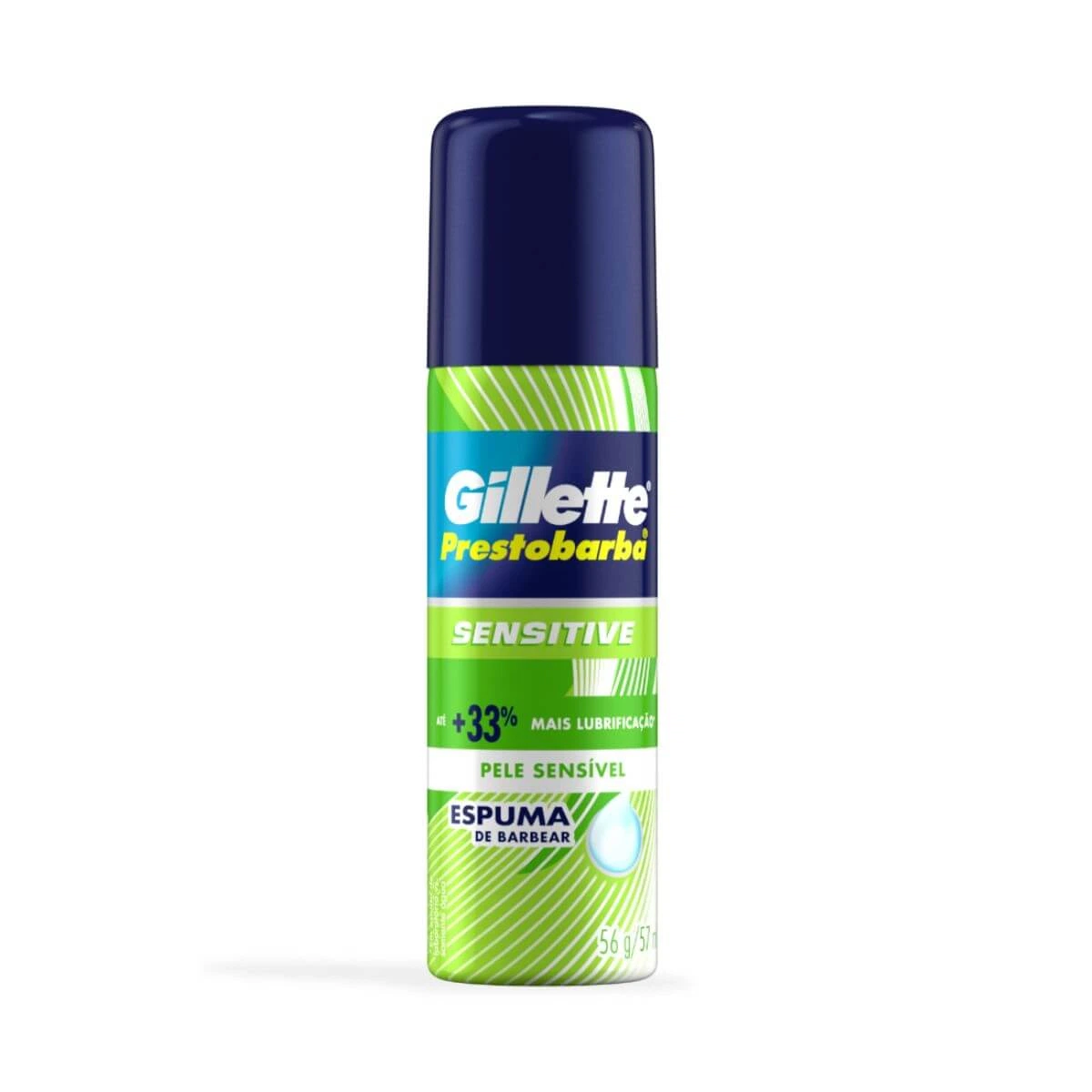 ESPUMA DE BARBEAR PRESTOBARBA SENSIVEL 150G — Gillette | Farmácia Resyla