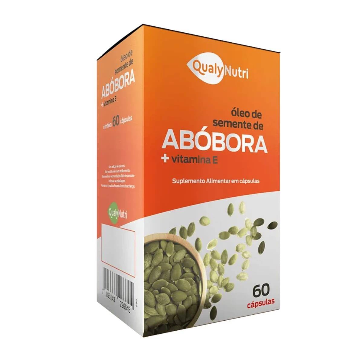ÓLEO DE ABOBORA + VIT E 60UN - QUALY NUTRI — Qualy Nutri | Farmácia Resyla